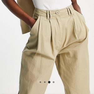 Asos tall pleated pants